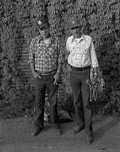 Joe Crowder & Charles Nelson, Hannibal, MO, 1987.