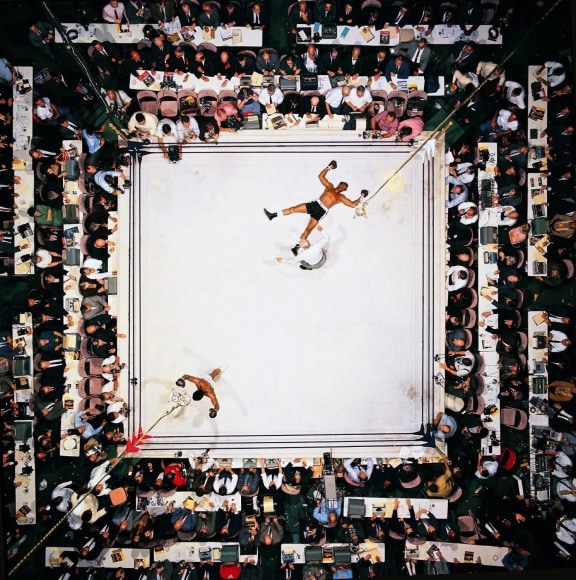 Neil Leifer, Muhammad Ali knocks out Cleveland Williams at the Astrodome, Houston, 1966 