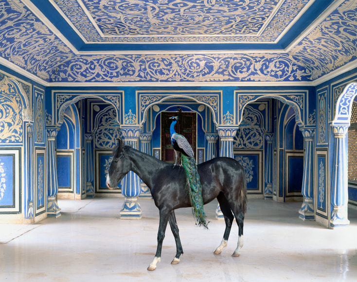 Karen Knorr , Sikander’s Entrance, Chandra Mahal, Jaipur City Palace, Jaipur, 2013