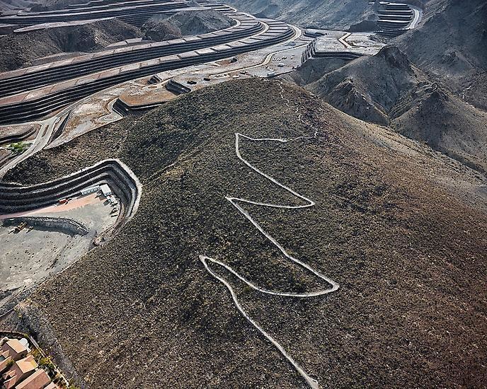 Hiking Trail Looking Southeast, Unbuilt “Ascaya” Lots and Black Mountain Beyond, Henderson, NV; 2010, 	24 x 30 inch pigment print - Edition of 5*