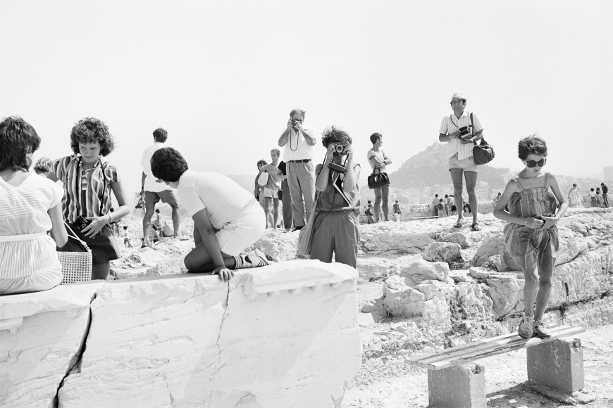 Untitled from “On the Acropolis” 1983 - 1984, 20 x 24 inch silver gelatin print