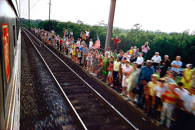 Untitled from RFK Funeral Train Rediscovered,