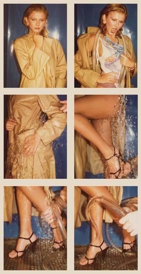 Liliana (for VIVA Magazine). 1977, 	Six 4.5 x 3.25 inch unique vintage Kodak prints