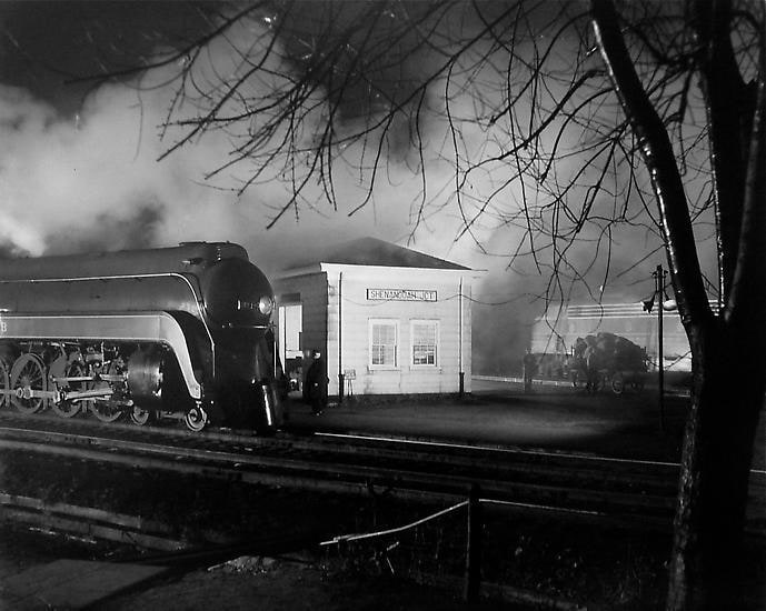  Meeting of N&W #2 and B&O #7, (Steam meets Diesel.), 1957