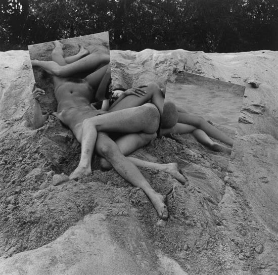 From the series, "Body/Sculptures". 1969-1973, Untitled