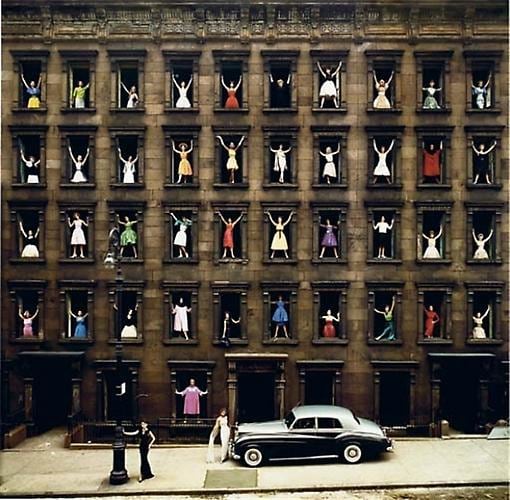 Ormond Gigli. Girls in the Windows.  1960 / printed 2008.