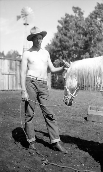 Skyline Ranch, 1937, 15 x 12 inch gelatin silver print from the original negative