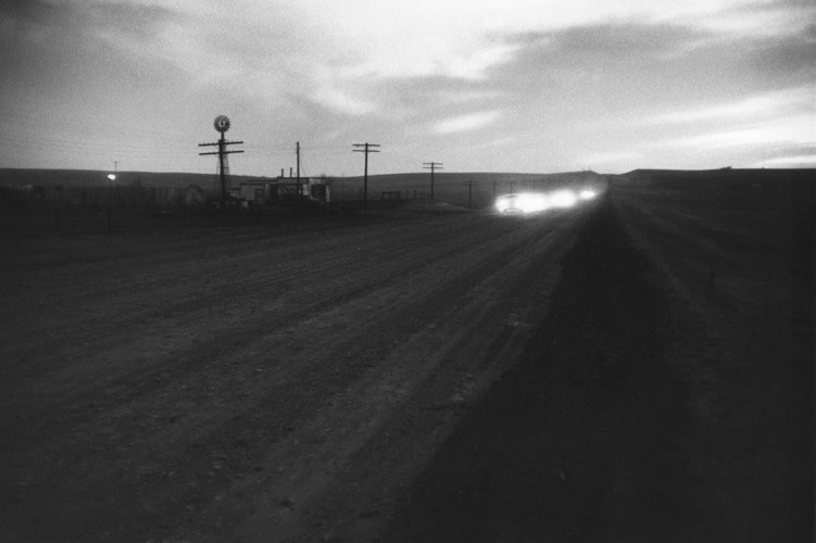 Lusk, Wyoming. 1956, 11 x 14 inch gelatin silver print