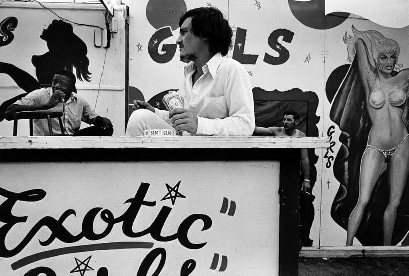 The Managers, Essex Junction, VT, 1974, 	From “Carnival Strippers” 