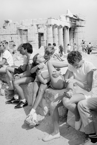 Untitled from “On the Acropolis” 1983 - 1984, 20 x 24 inch silver gelatin print