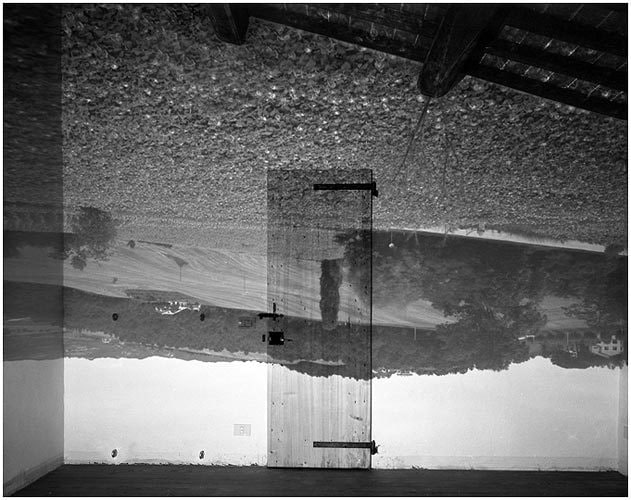 Landscape in Empty Room, Umbria, Italy, 2000.