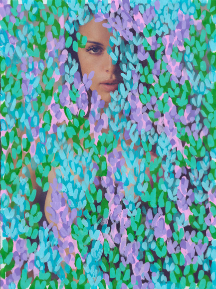 Untitled (Julia Fox by Greg Manis for Playboy, November 2015), 2016 , 10.75 x 8 inches 