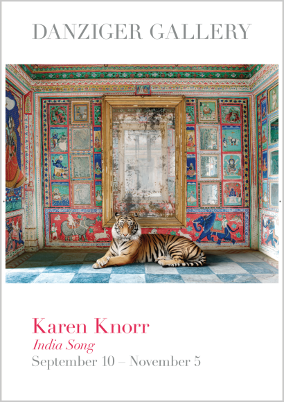 Karen Knorr "India Song" Los Angeles Poster, 2022, 36 x 24 inches