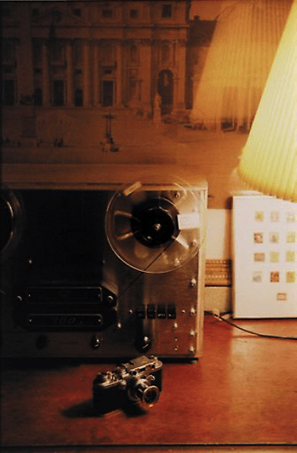 William Eggleston. UNTITLED (TAPE RECORDER, CAMERA). early 80's