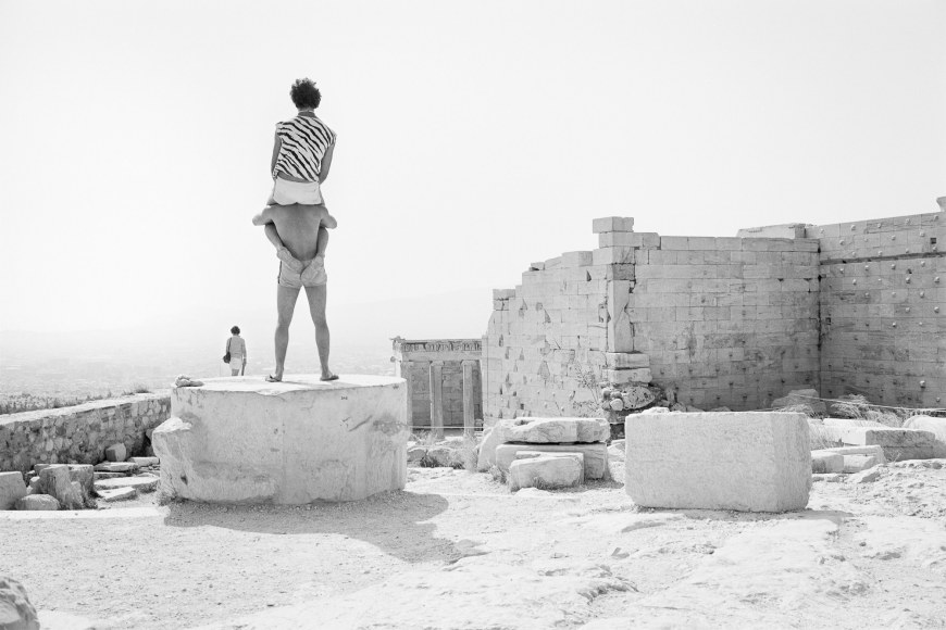 Untitled from “On the Acropolis” 1983 - 1984, 20 x 24 inch silver gelatin print