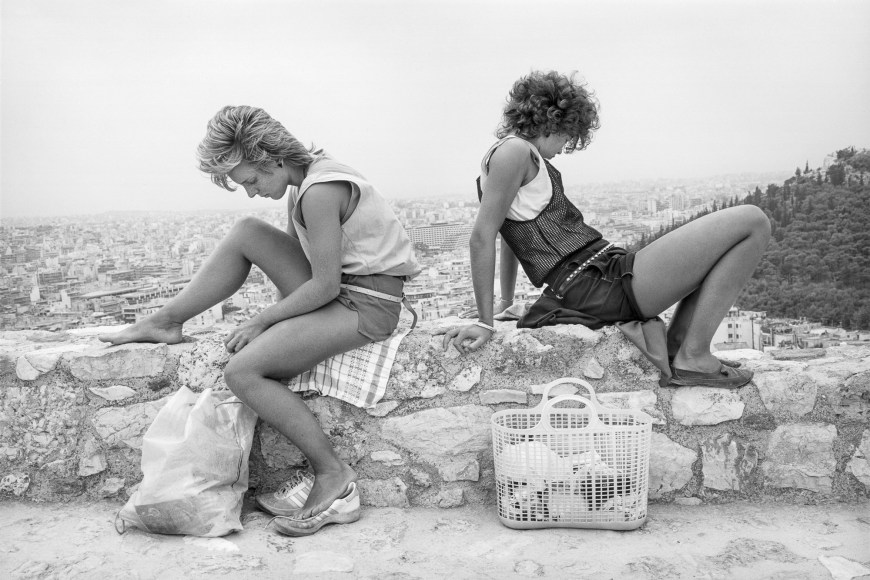Untitled from “On the Acropolis” 1983 - 1984, 20 x 24 inch silver gelatin print