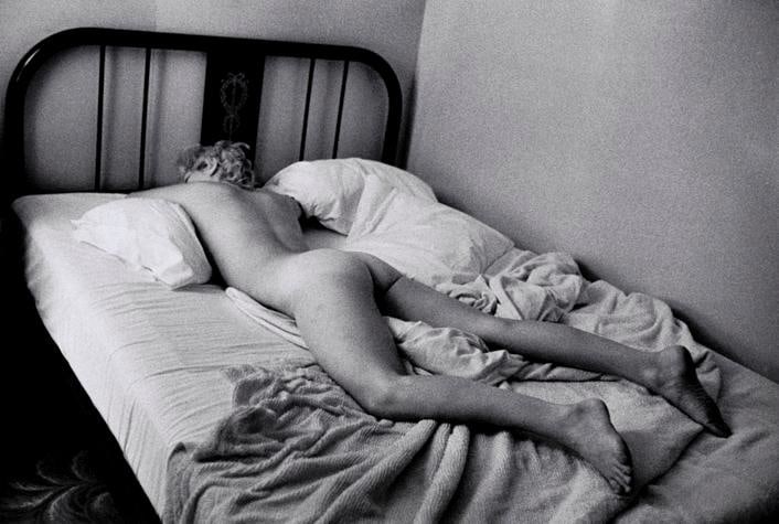 From “Carnival Strippers” 1972 - 1975.  , 	11.5 x 17.5” silver gelatin print