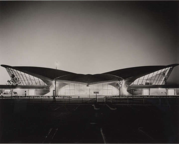 Ezra Stoller, TWA Building at Night, 1962