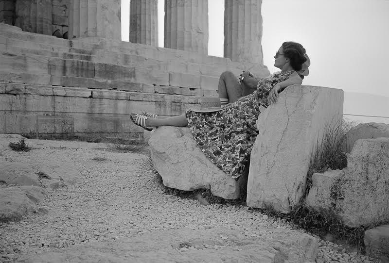 Untitled from “On the Acropolis” 1983 - 1984, 20 x 24 inch silver gelatin print