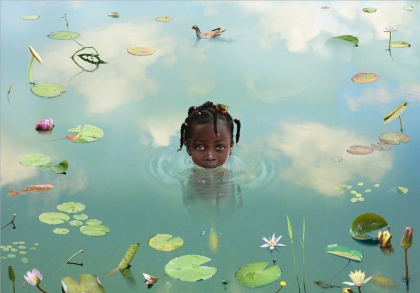 World #36, 2010, 50 x 70 inches