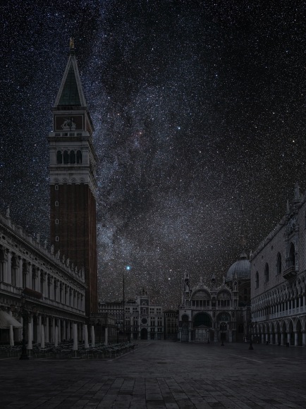 Palazzo Ducale (Venice) from the series "Darkened Cities" , 40 x 26 inch archival pigment print - Edition of 5