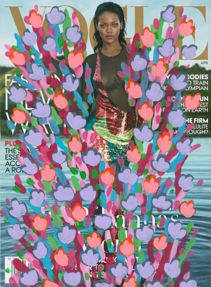 Untitled (Rihanna by Mert Alas and Marcus Piggott for Vogue, April 2016), 2016 , 10.75 x 8 inches 