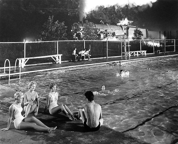 Swimming Pool, Welch, West Virginia, 1958