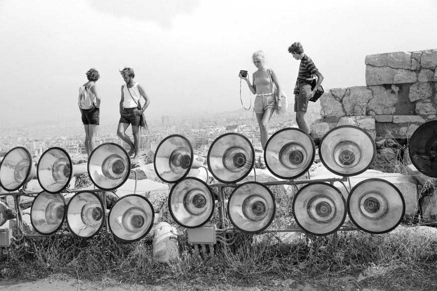 Untitled from “On the Acropolis” 1983 - 1984, 20 x 24 inch silver gelatin print