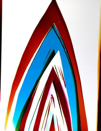 The Echoing Portal, 2016, 	Analog Chromogenic Photo, Unique