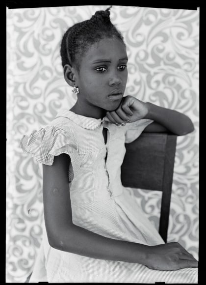 SEYDOU KEITA, Untitled portrait, 1950s.