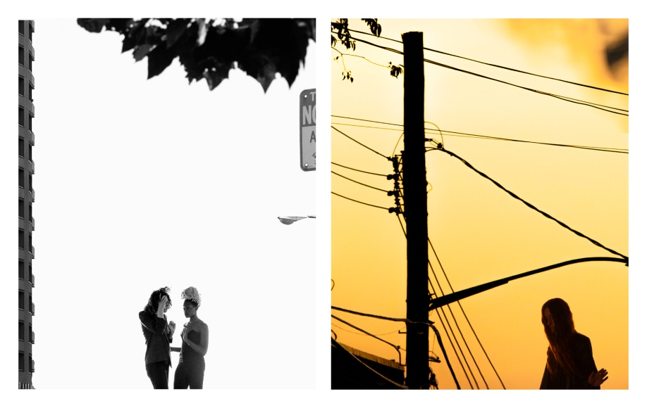 Matthew Porter, Left: Untitled #35, 2020 