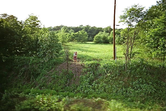 Paul Fusco. Untitled from the series RFK Funeral Train.