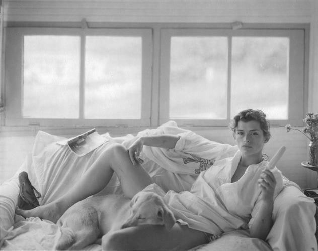 Len Prince & Jessie Mann.  Popsicle.  2007.  Gelatin silver print.  20 x 24 inches.