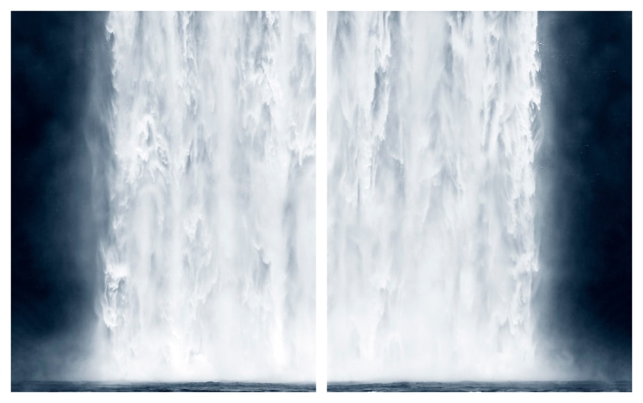 Fall #7, 2018, 40 x 64 (two 40 x 32 inch panels ) Chromogenic prints
