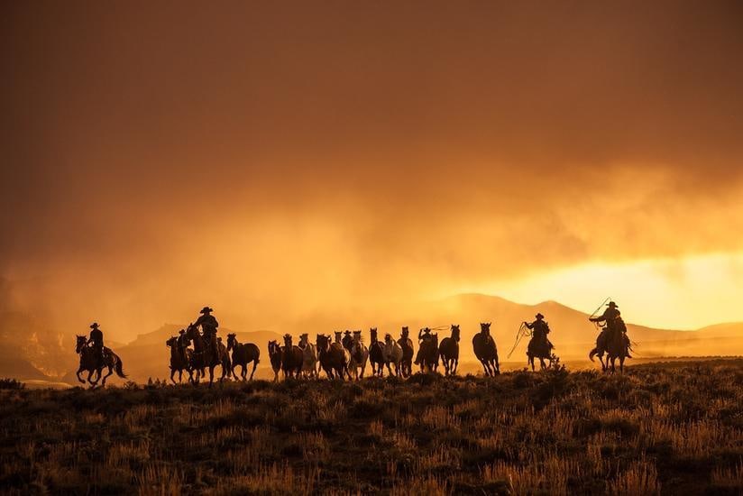 Epic Western no. 20, 2010, 	40 x 60 inch c-print