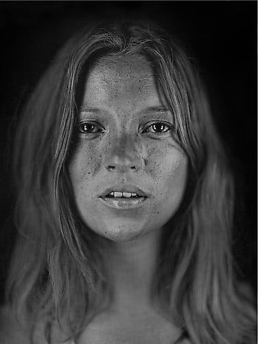 Chuck Close. Kate Moss.  2003 / printed 2009.