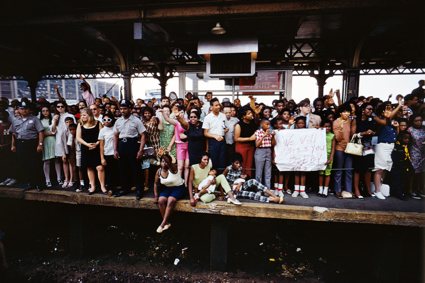 Paul Fusco, Untitled #2 from the RFK Train, 1968 / 2008