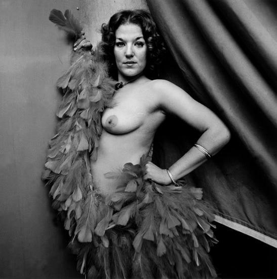 Mitzi, Tunbridge, VT, 1974, 	From “Carnival Strippers” 