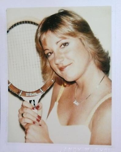 Chris Evert, 1977.