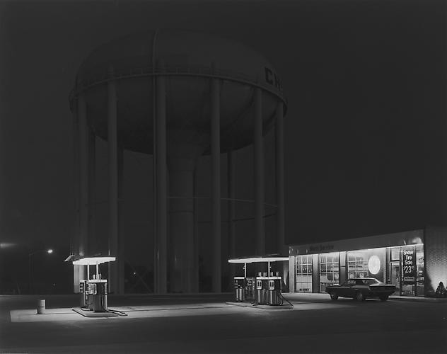 Petit's Mobil Station, Cherry Hill, NJ, 1974.