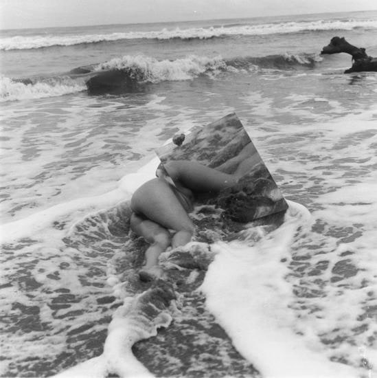 From the series, "Body/Sculptures". 1969-1973, Untitled