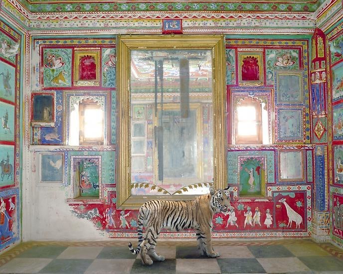  Karen Knorr, 	Durga&#039;s Mount, Juna Mahal, Dungarpur