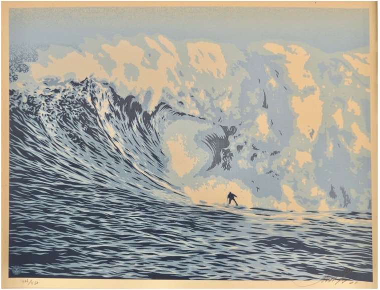 Shepard Fairey, Jaws Wave, 2009