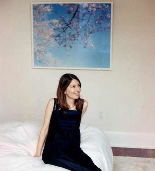 Sofia Coppola and her Risaku Suzuki print