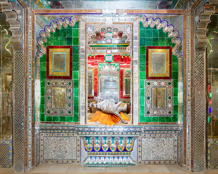 A Prince in Waiting, Manak Mahal, Udaipur City Palace, 2020, 23.5 x 30 inch pigment print - Edition of 5