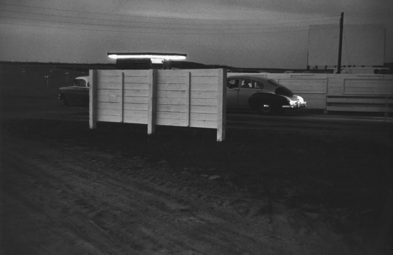 Lusk, Wyoming. 1956, 11 x 14 inch gelatin silver print