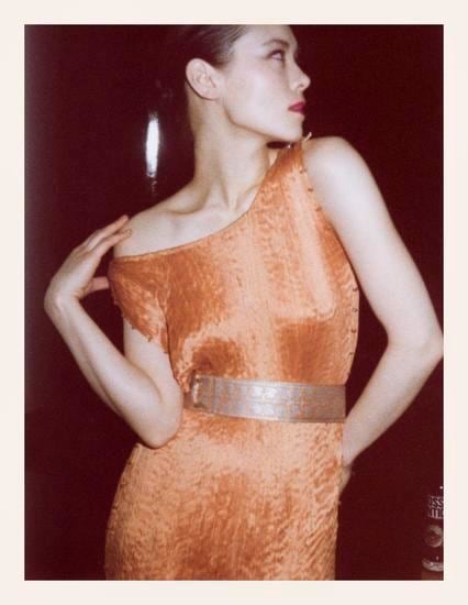 Tina Chow. 1975, 	4.5 x 3.25 inch unique vintage Kodak print