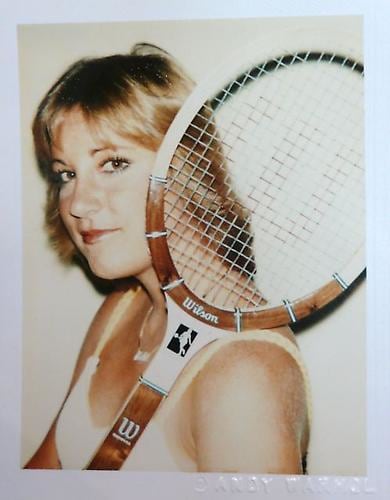 Chris Evert, 1977.
