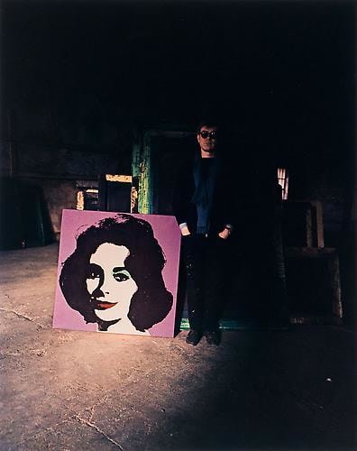 Evelyn Hofer. Andy Warhol & Liz.  New York.  1965.