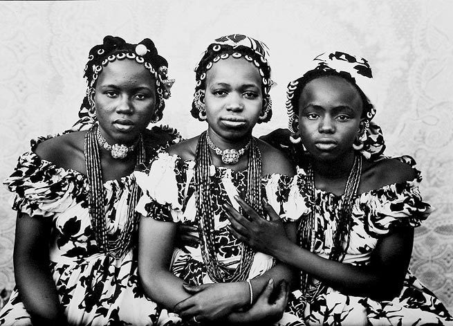 Seydou Keita 20 x 24 inch signed silver gelatin print.